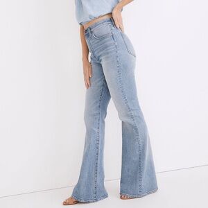 Madewell Light Blue Flare Jeans